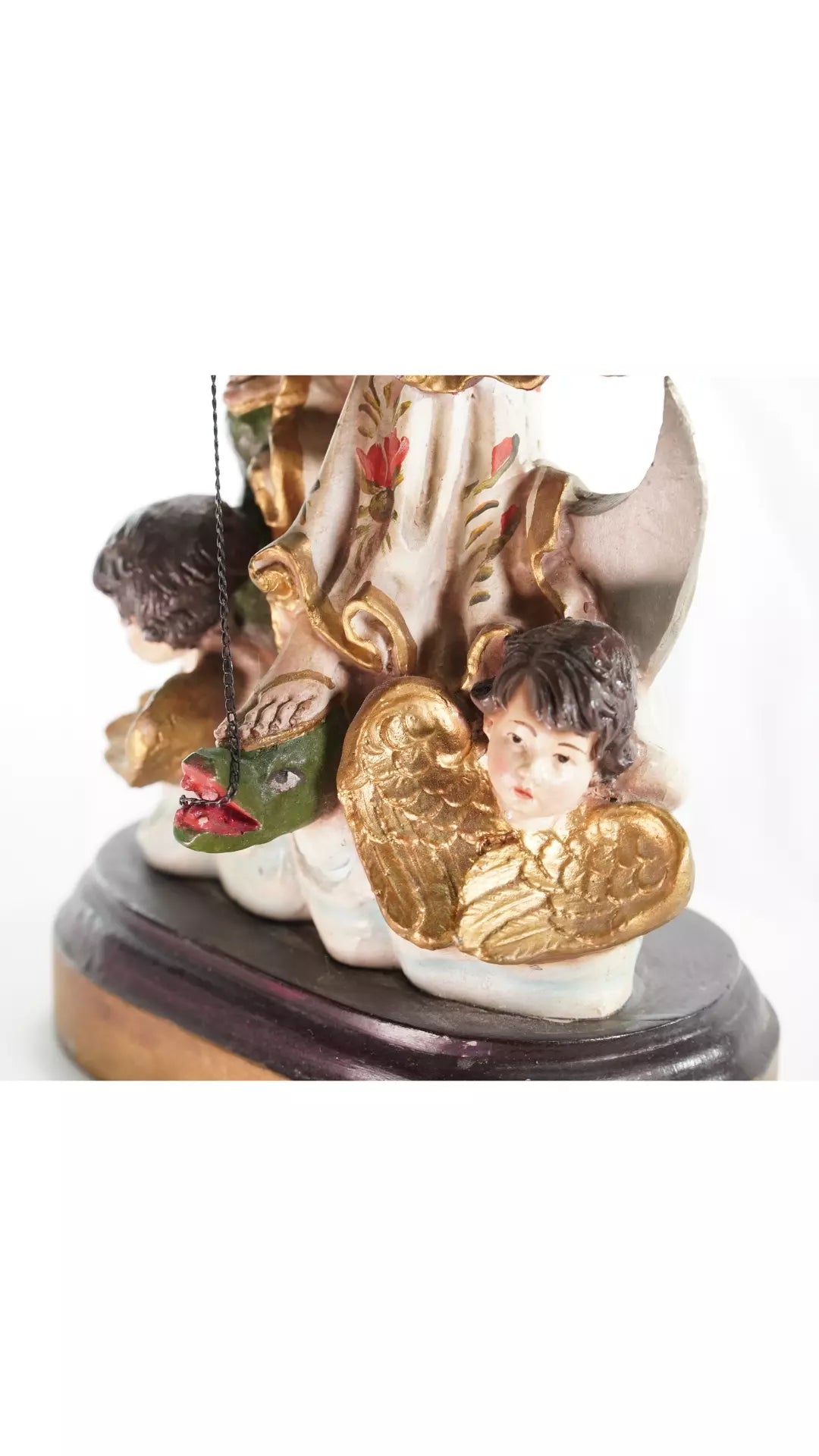 Raríssima Nossa Senhora do Apocalipse com Diadema de Peridotos