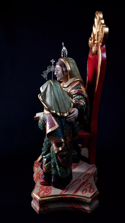 Maravilhosa Sant’Ana Mestra com Nossa Senhora Menina