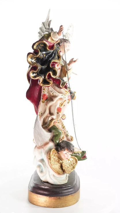 Raríssima Nossa Senhora do Apocalipse com Diadema de Peridotos